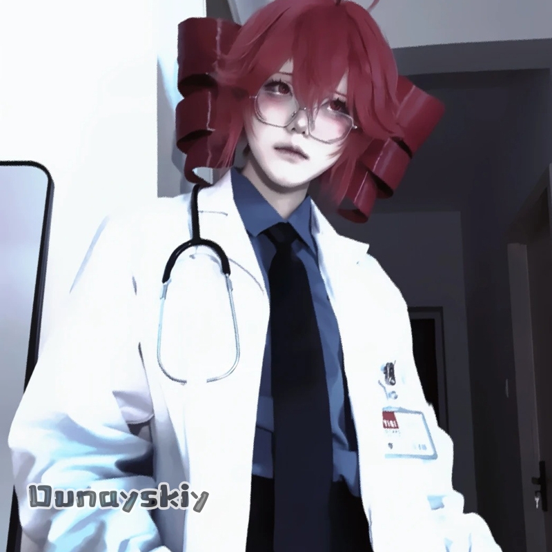 Medical Lab Games - CR818UTAU Kasane Tetigaku Medizinisches Themen-Cosplay-Kostüm Weißer