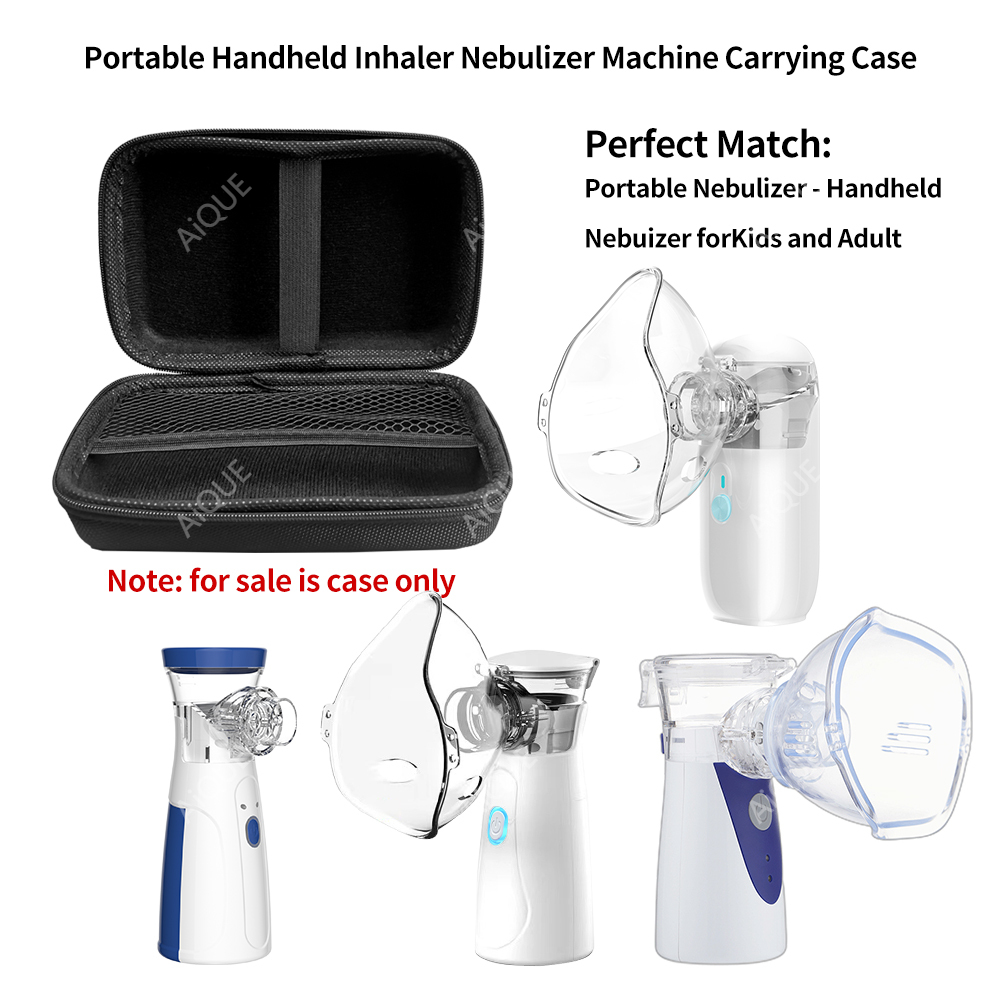 Nebulizer Machine - AiQUE Stoßfeste, wasserdichte Aufbewahrungstasche für Vernebler,
