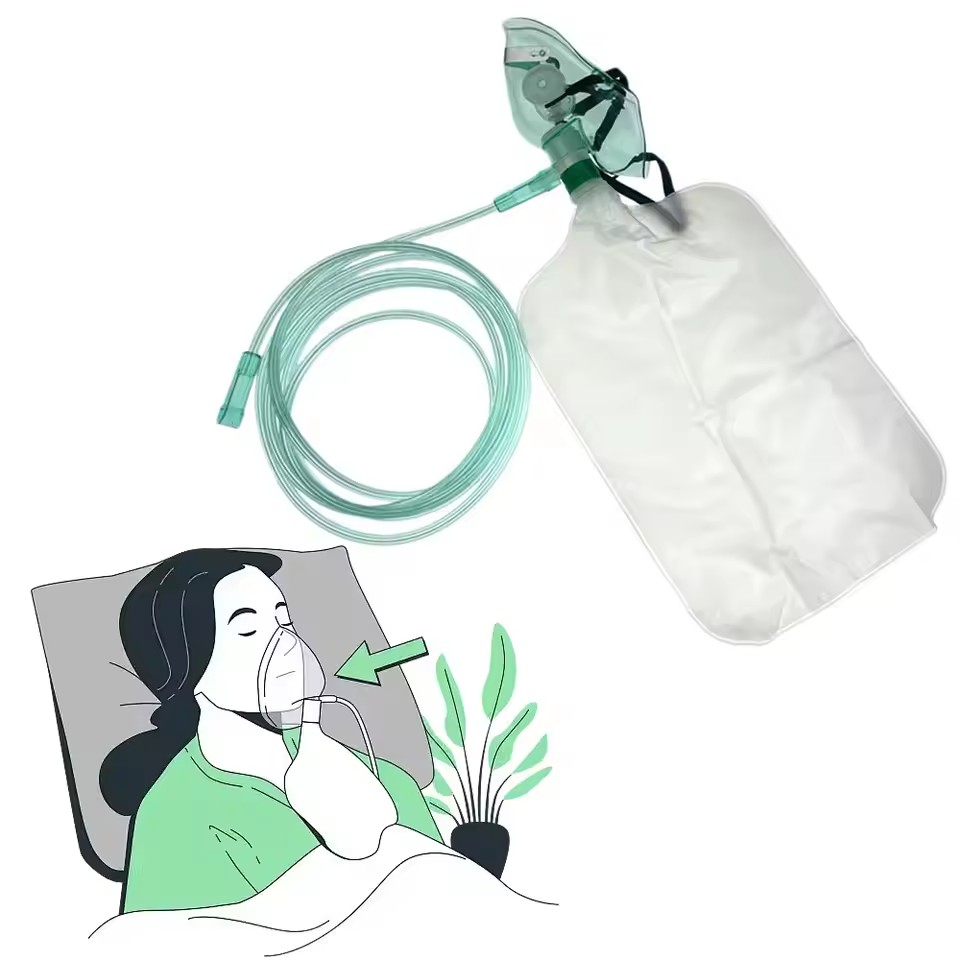 Einweg-Sauerstoffmaske für Erw – Oxygen Mask Non-Rebreather Bewertung und Preis