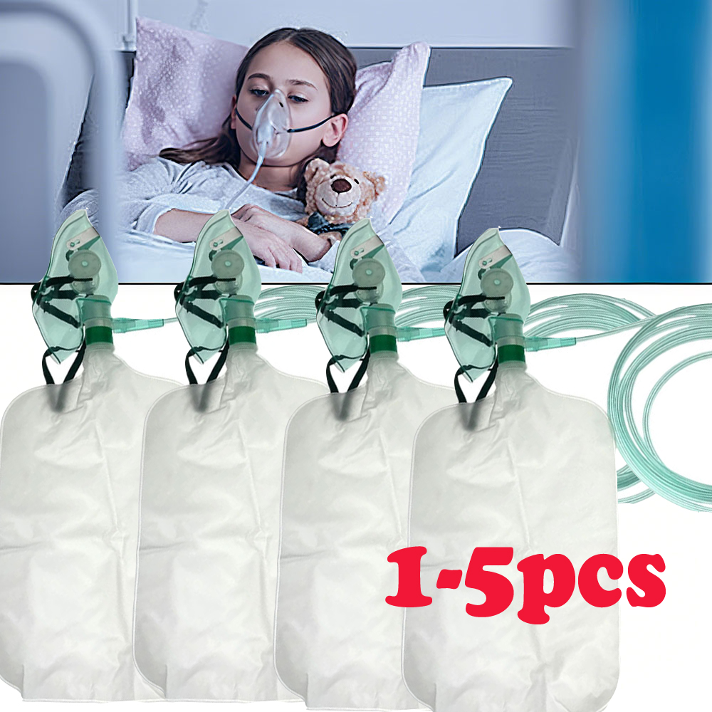 1–5 Stück nicht wiederbeständi – Oxygen Mask Non-Rebreather Bewertung und Preis