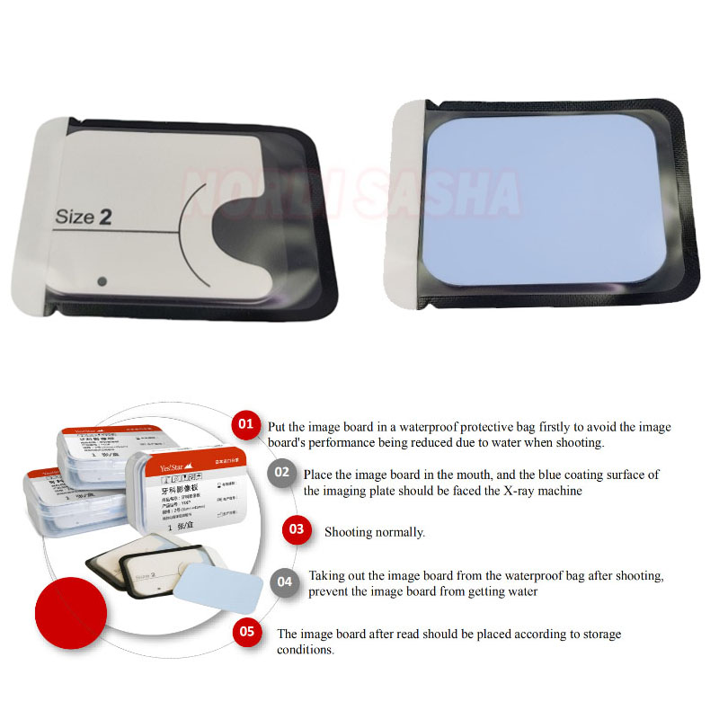 1Pcs Dental Phosphor Bild Plat – Medical X Bewertung und Preis